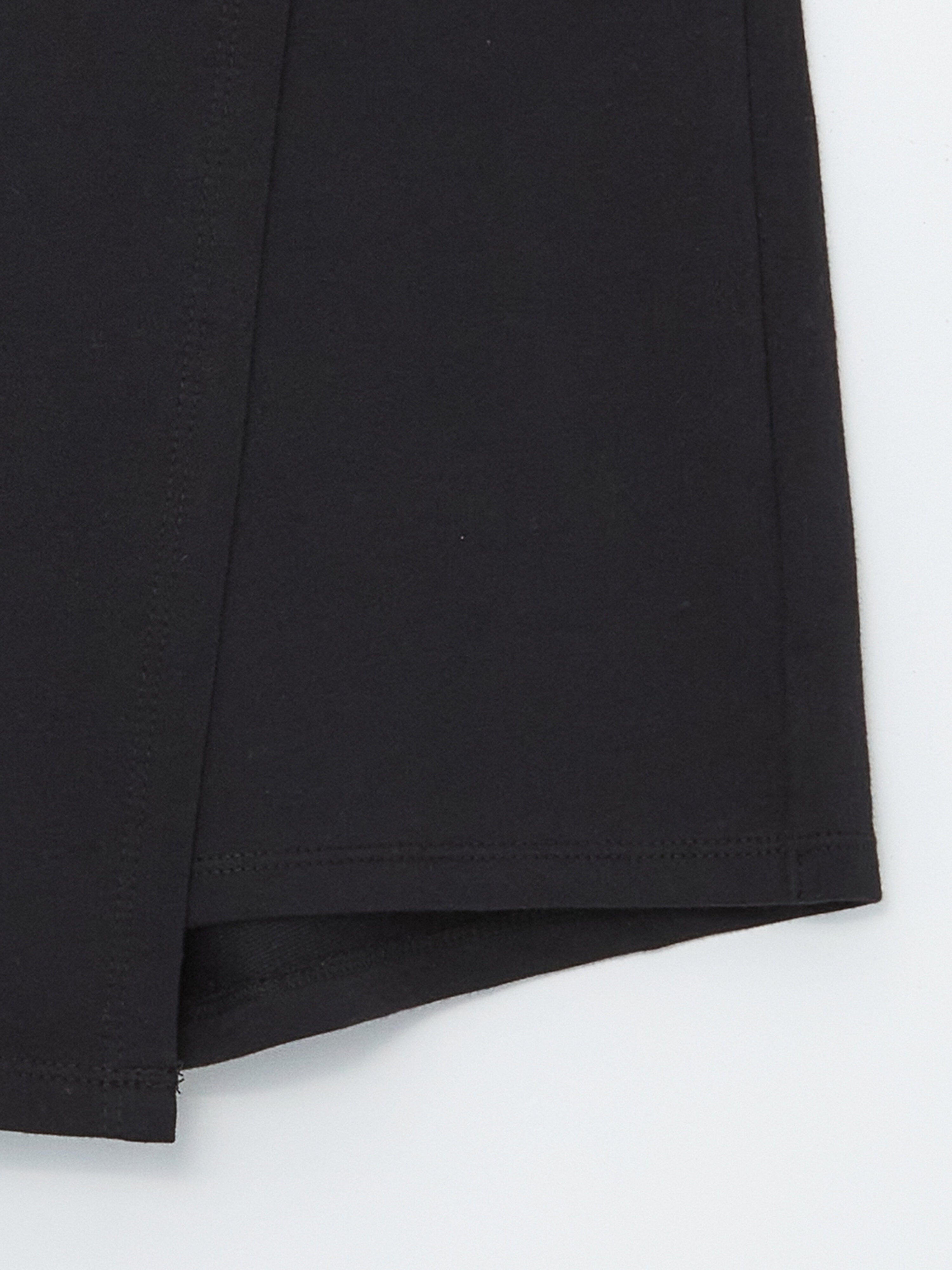 Basic Girls Shorts Skirt with Elastic Waist