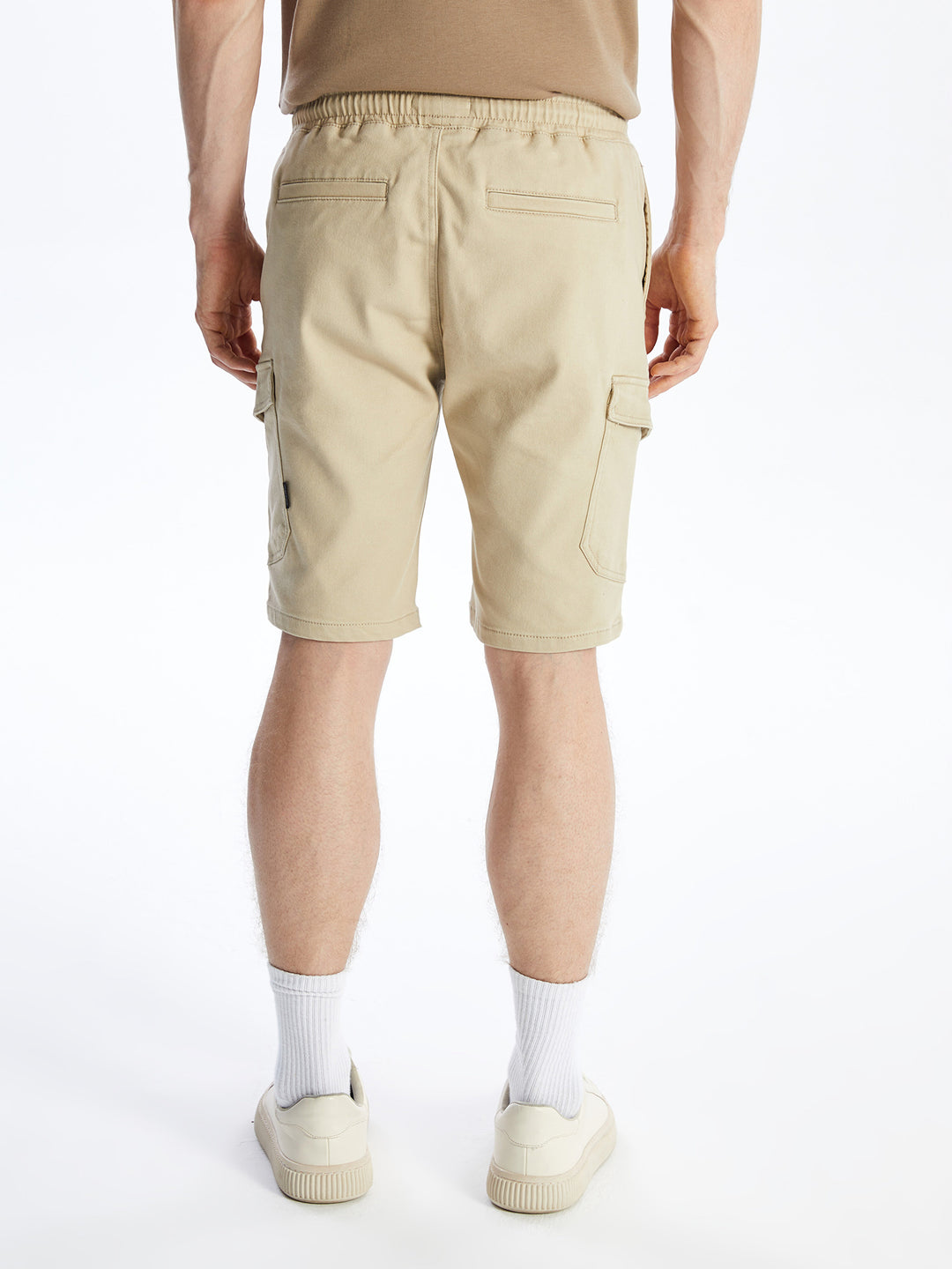 Slim Fit Men Cargo Shorts