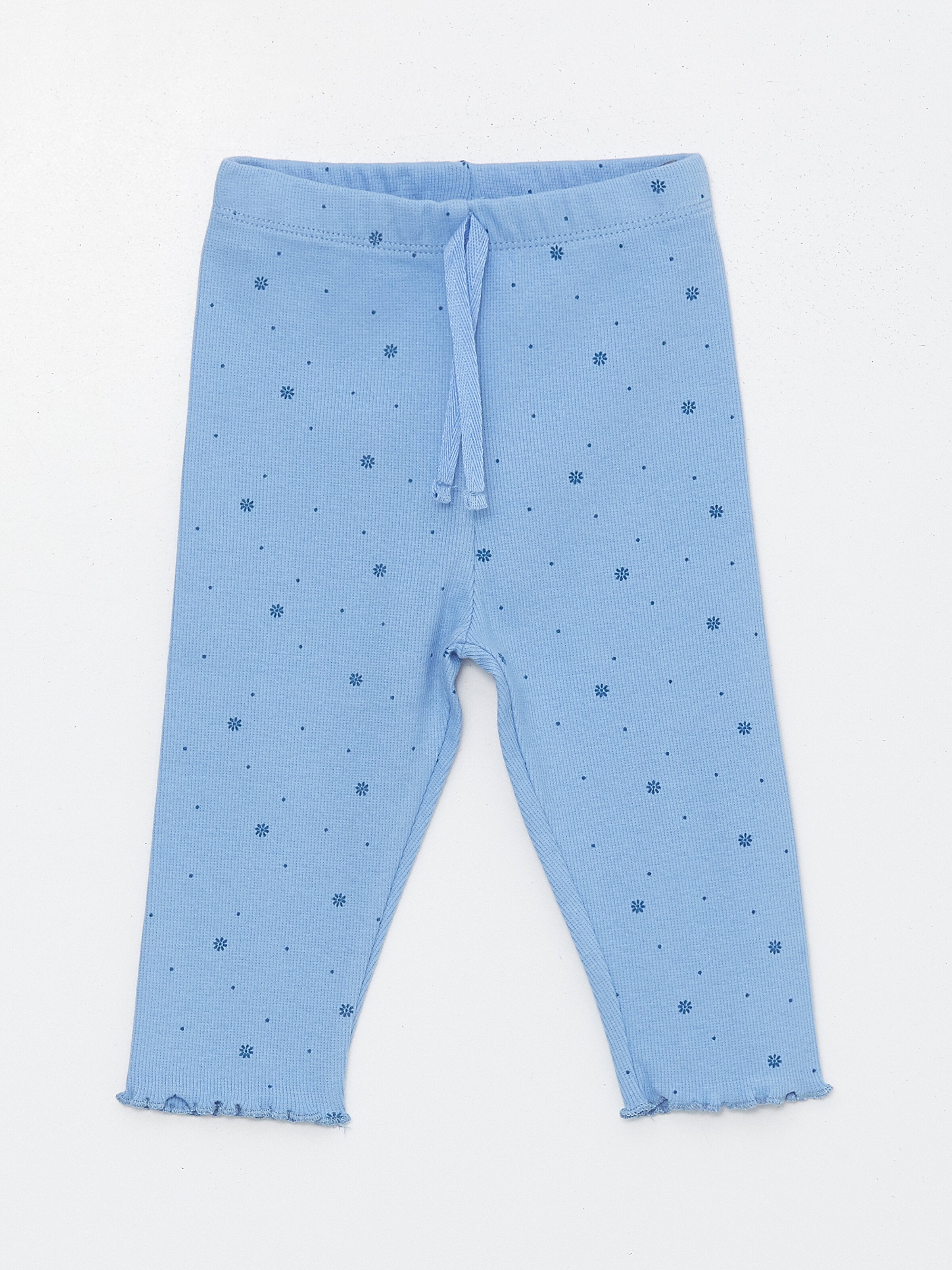 Patterned Baby Girls Tights With Elastic Waist