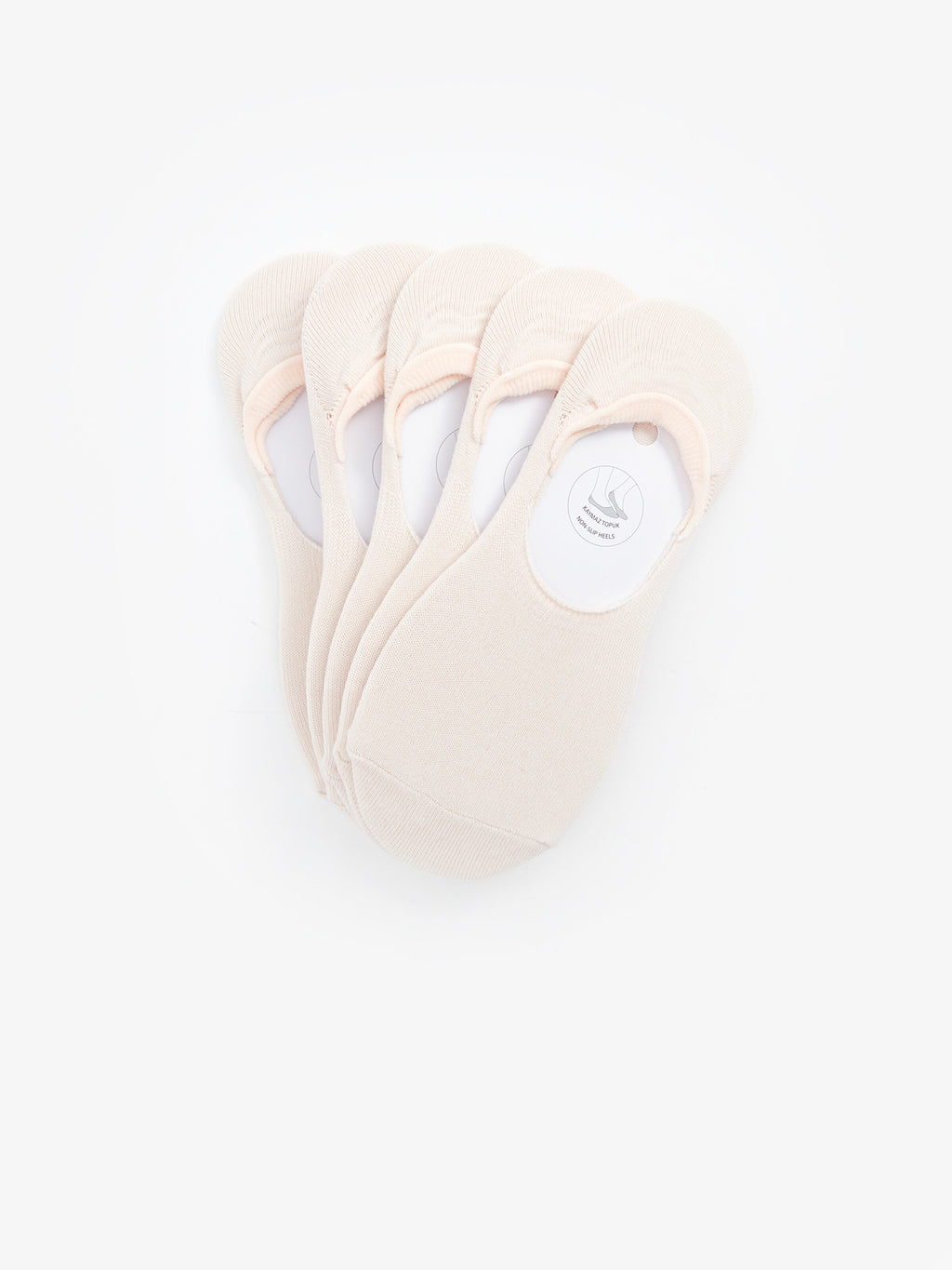 Women Flat Ballerina Socks 5 Pack