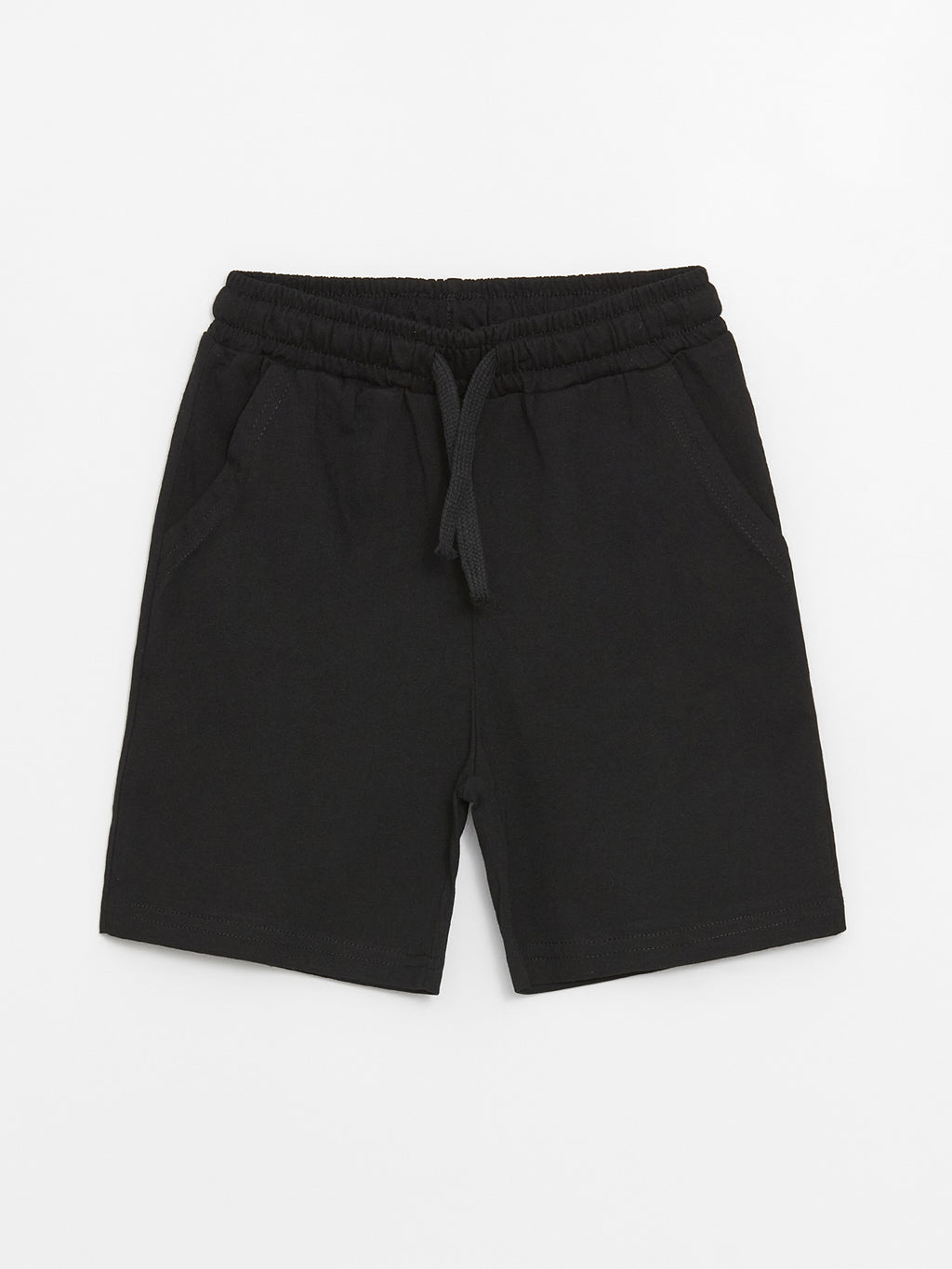 Basic Boy Shorts with Elastic Waist