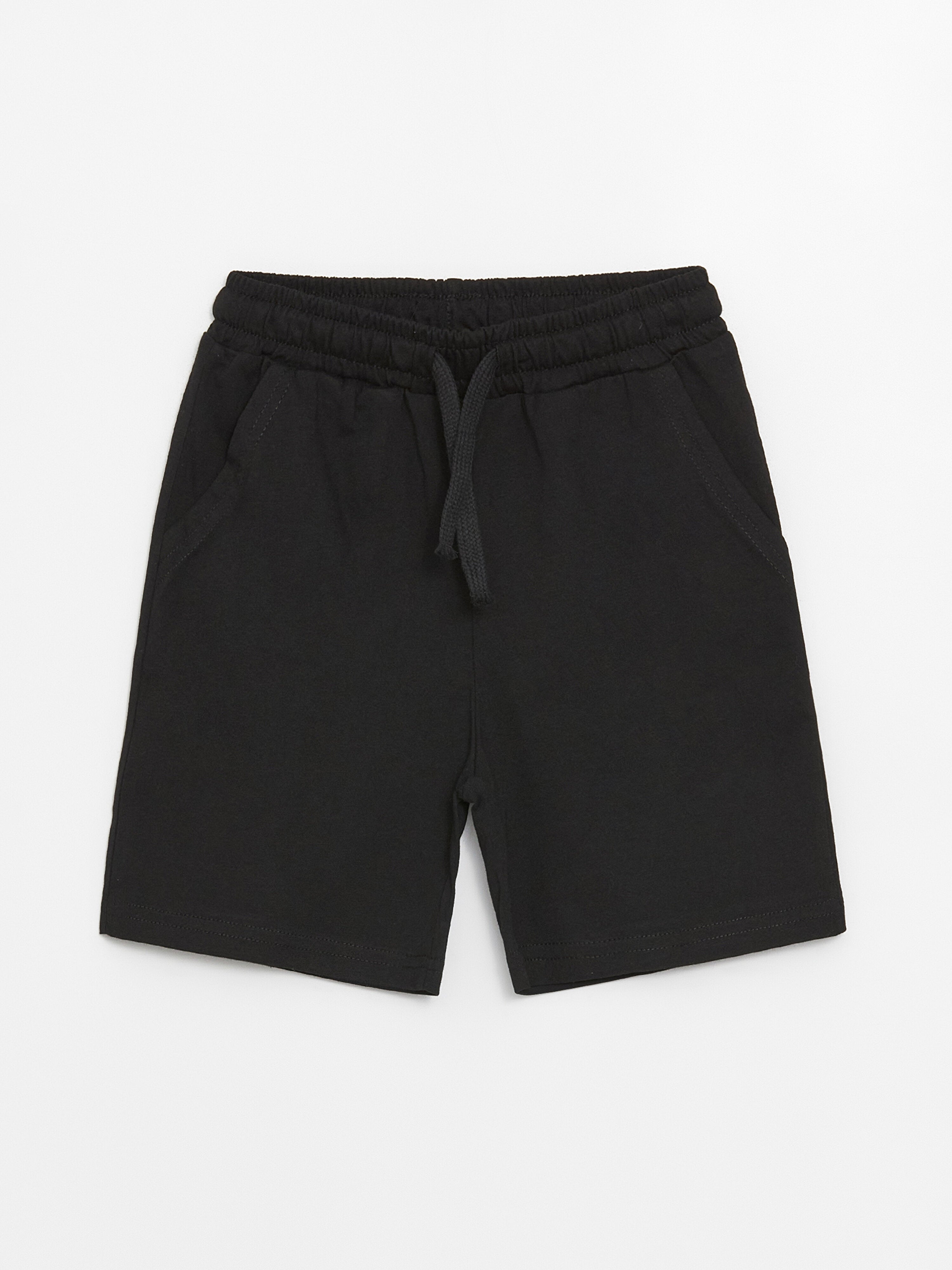 Basic Boy Shorts with Elastic Waist
