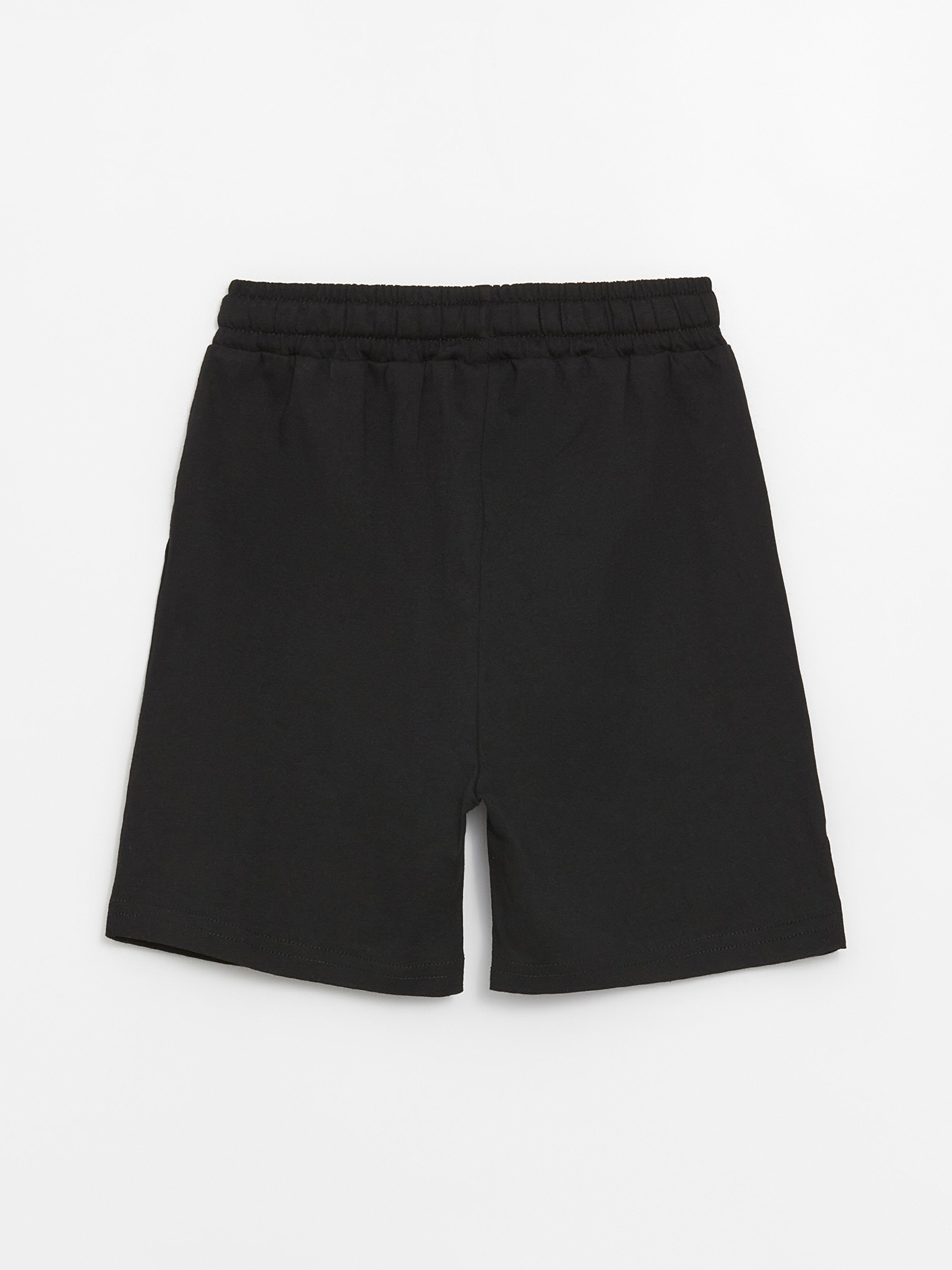 Basic Boy Shorts with Elastic Waist
