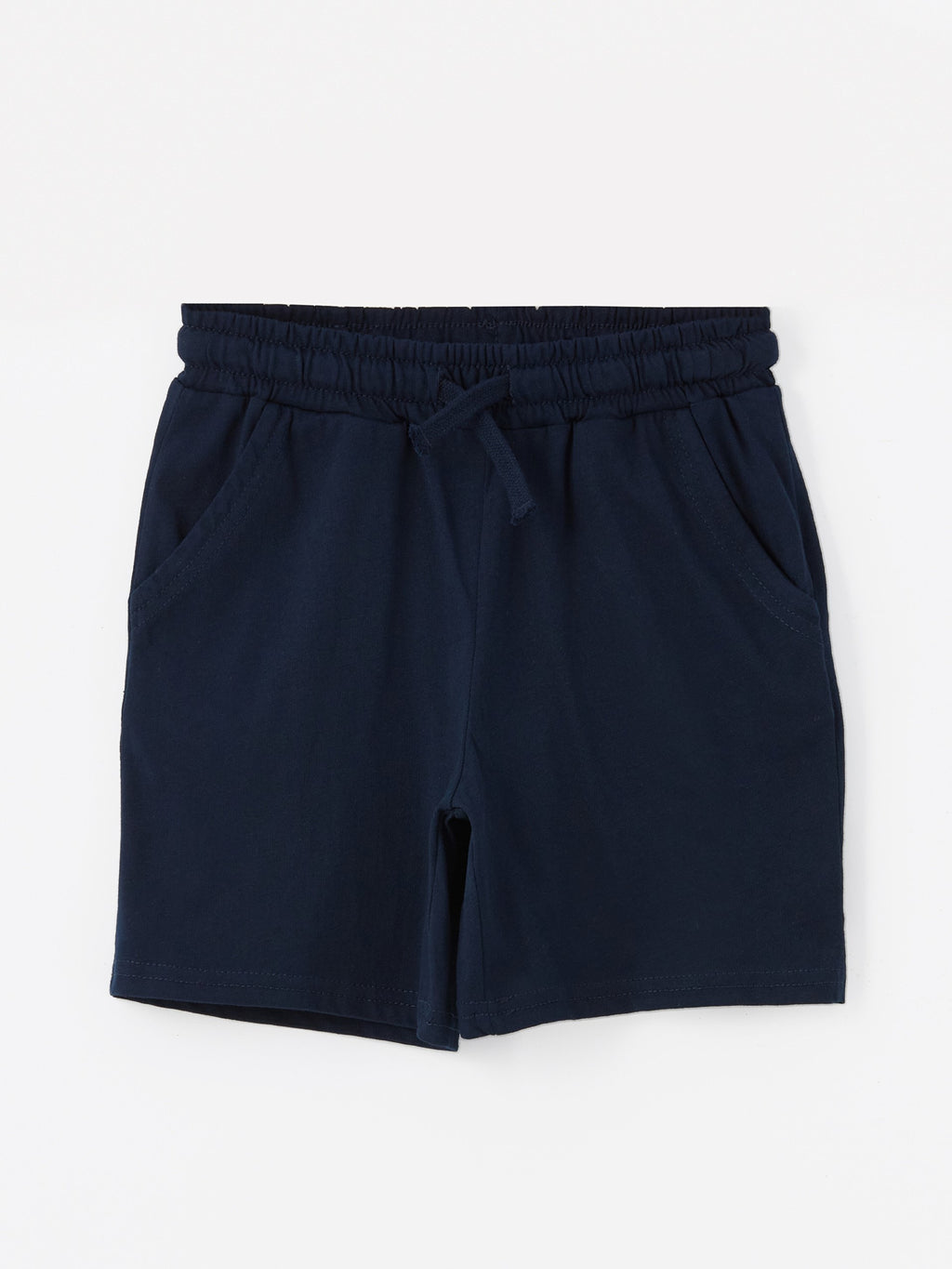 Basic Boy Shorts with Elastic Waist