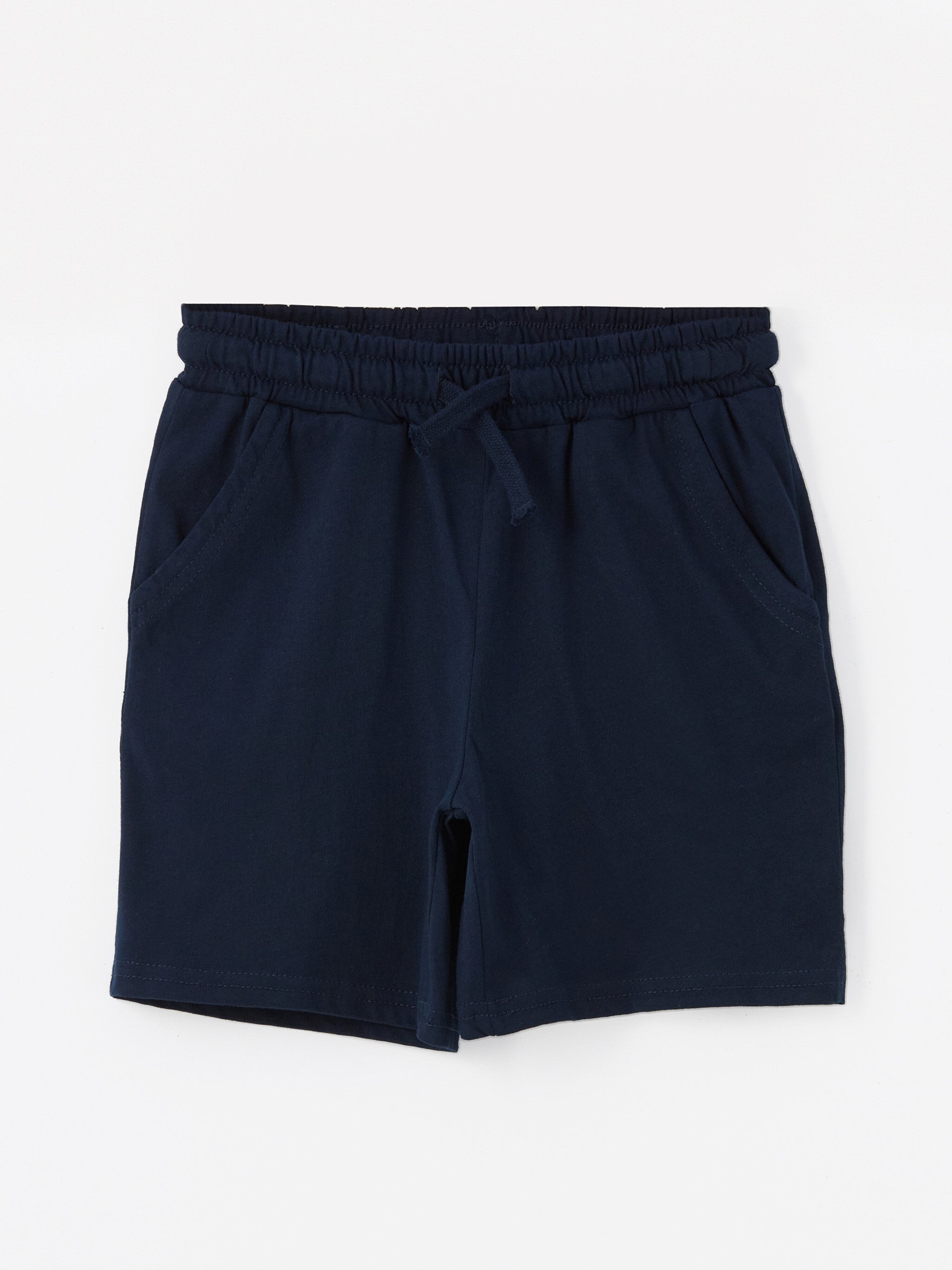 Basic Boy Shorts with Elastic Waist