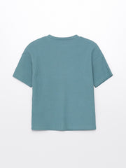 Crew Neck Basic Baby Boy T-Shirt and Shorts Set of 2