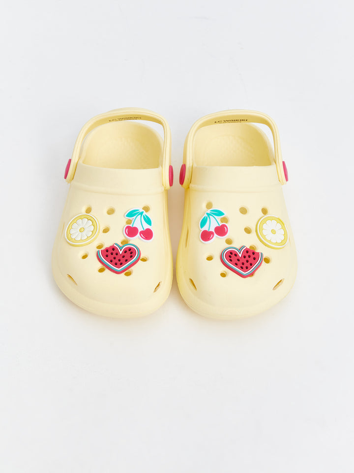 Printed Girls Beach Sandals