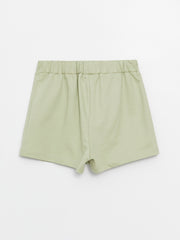 Baby Girls Shorts Skirt With Elastic Waist