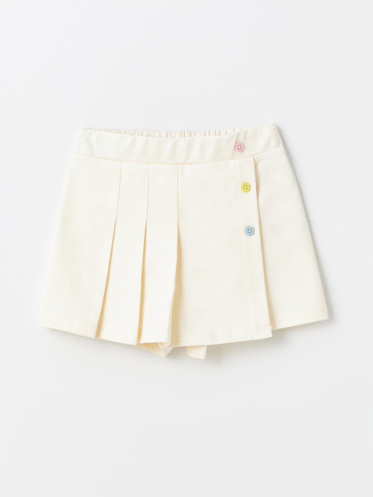 Baby Girls Shorts Skirt With Elastic Waist