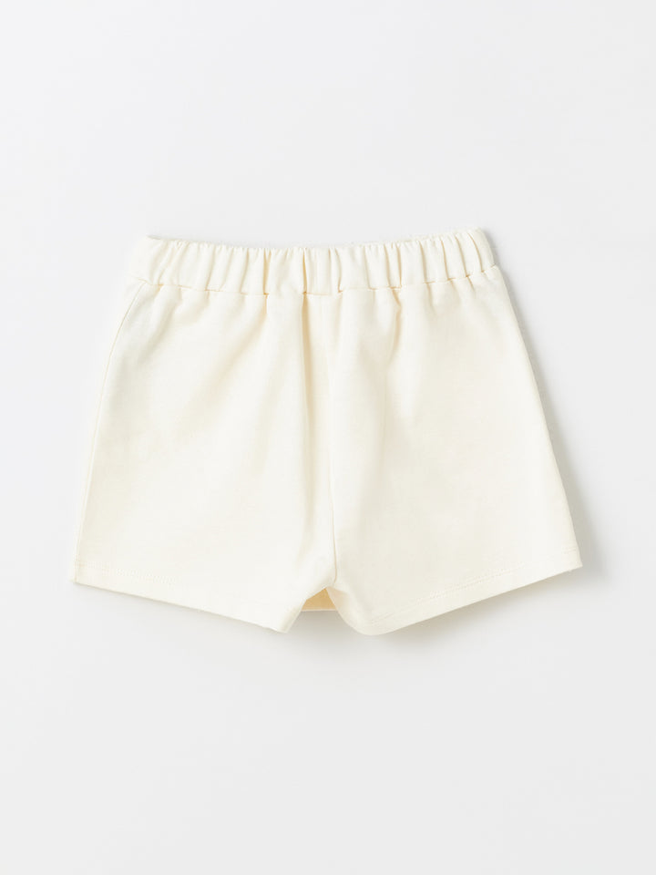 Baby Girls Shorts Skirt With Elastic Waist