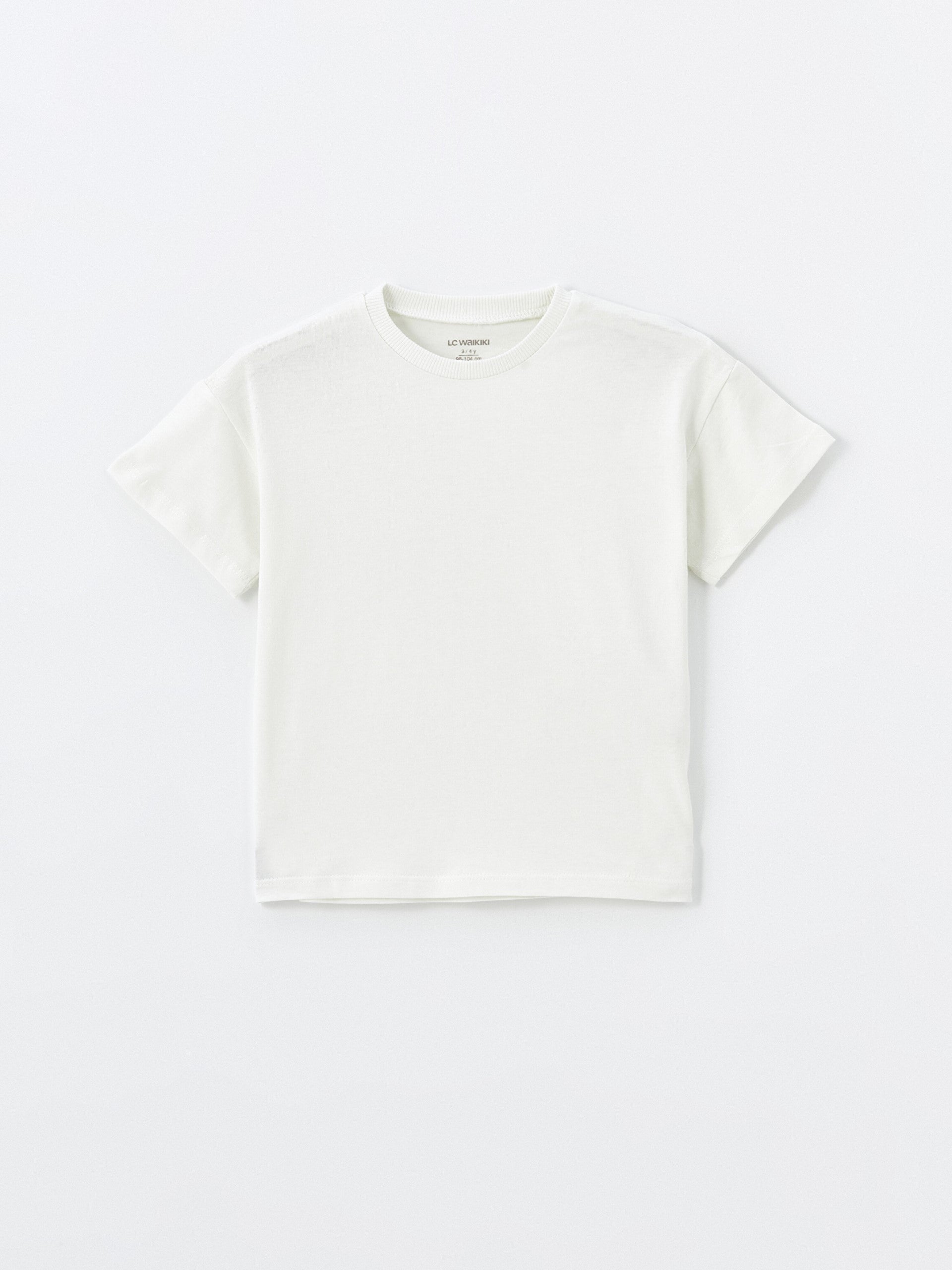 Crew Neck Short Sleeve Printed Baby Boy T-Shirt, Pack of 3