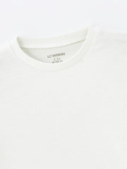 Crew Neck Short Sleeve Printed Baby Boy T-Shirt, Pack of 3