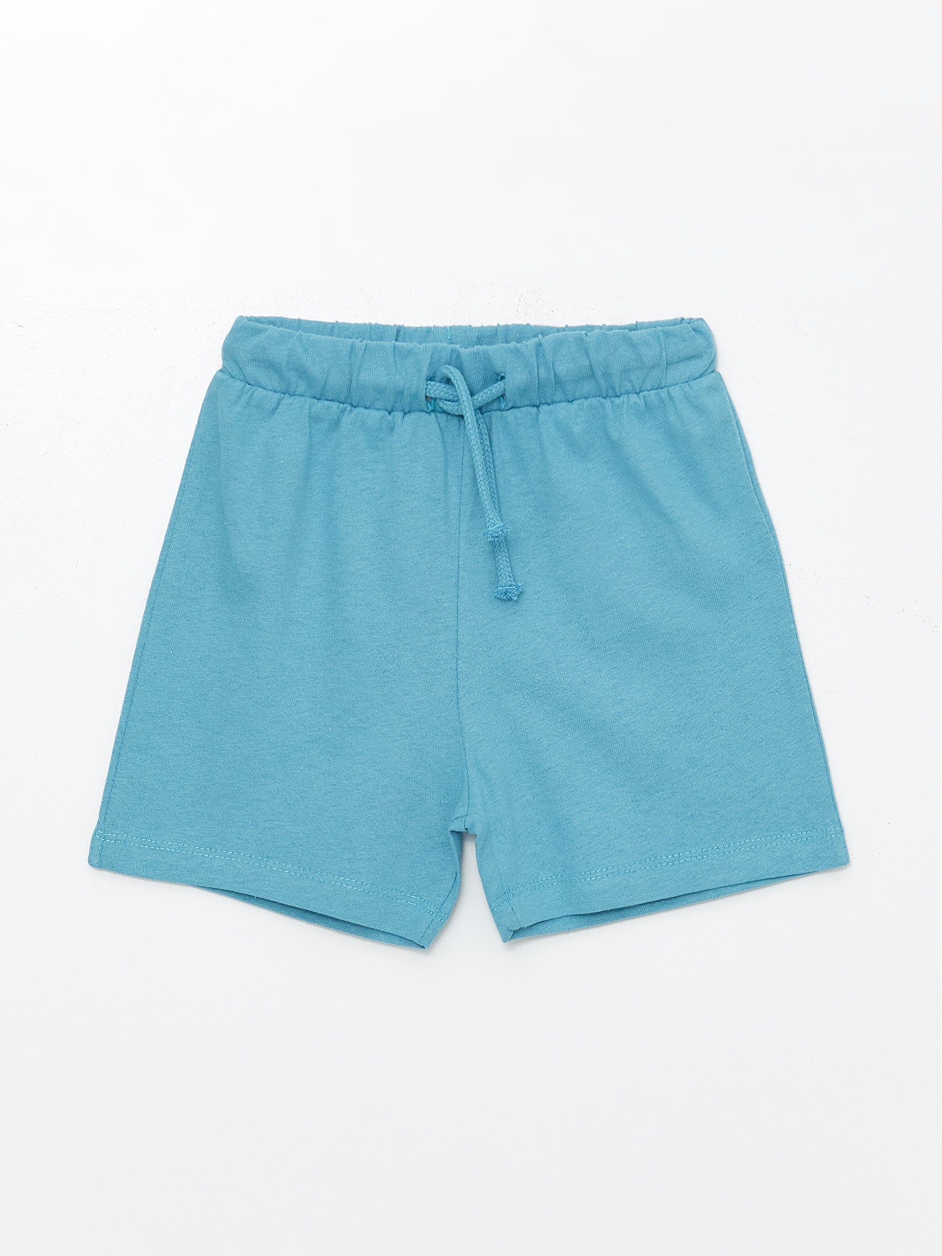 Basic Baby Boy Shorts with Elastic Waist, 2-pack
