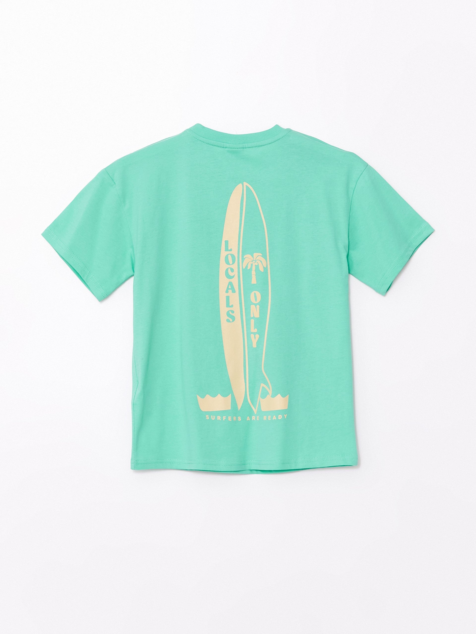 Comfortable Crew Neck Printed Boys T-Shirt