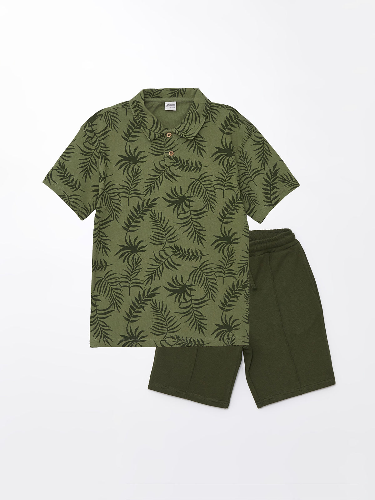 Polo Neck Boys T-Shirt and Shorts