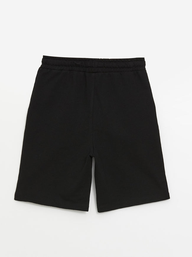Comfortable Fit Elastic Waist Boy Shorts Main Image