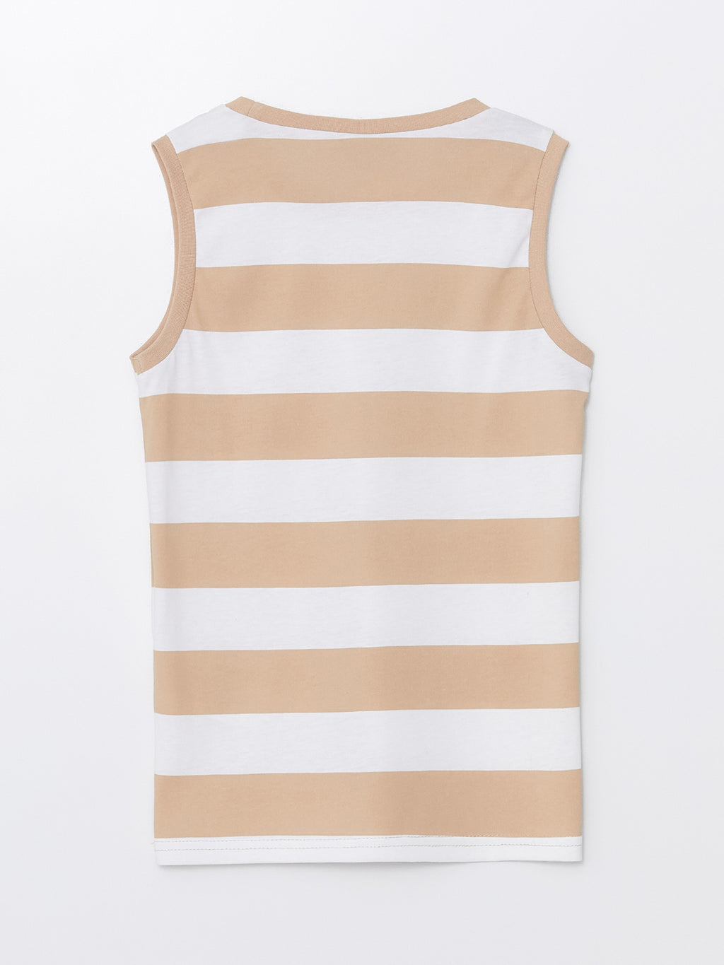 Crew Neck Striped Boy Undershirt