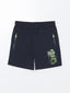 Printed Boys' Shorts with Elastic Waist