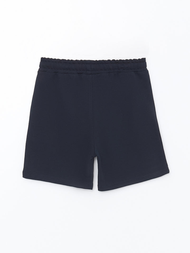 Printed Boys' Shorts with Elastic Waist