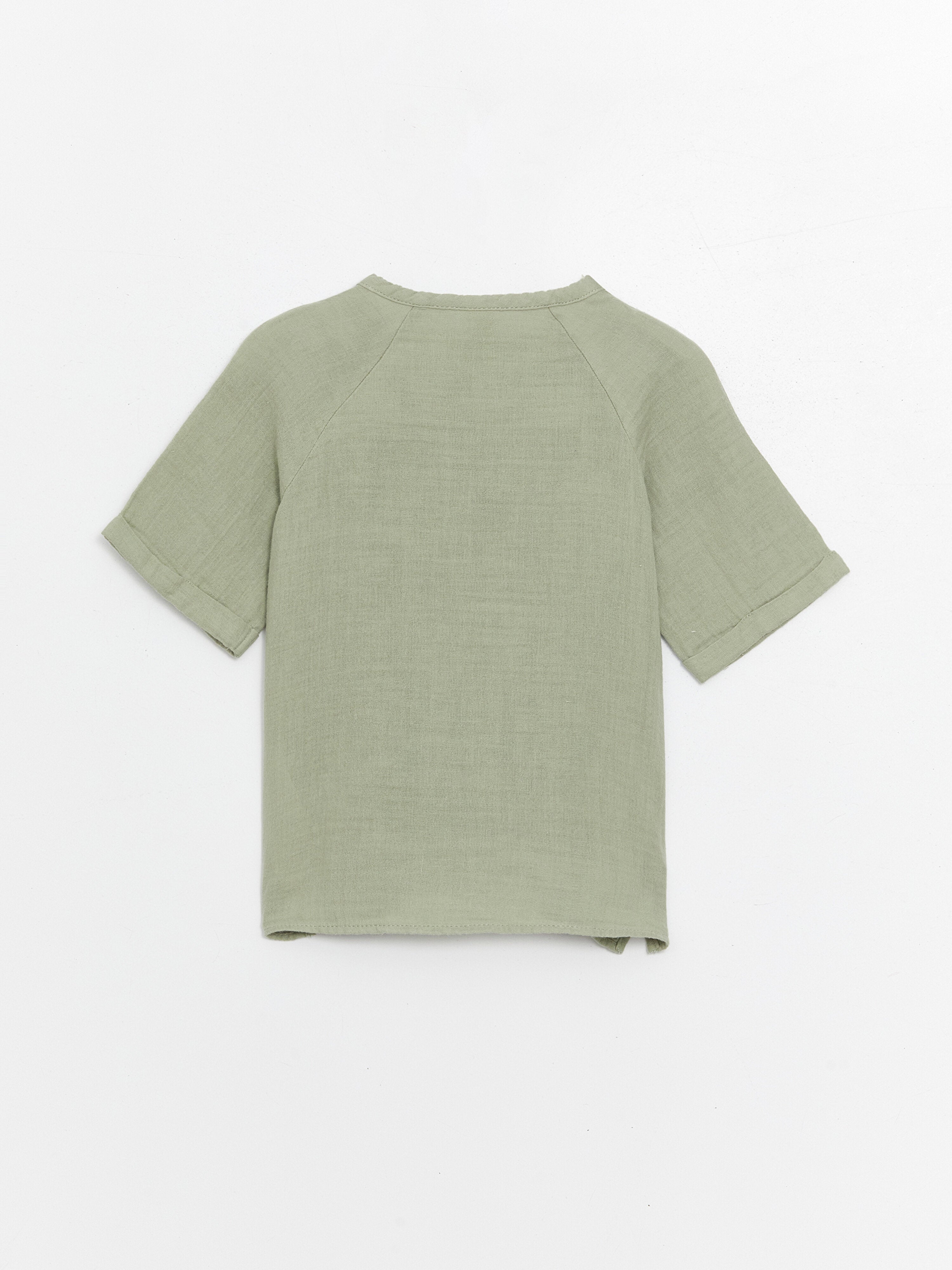 Crew Neck Short Sleeve Baby Boy T-Shirt