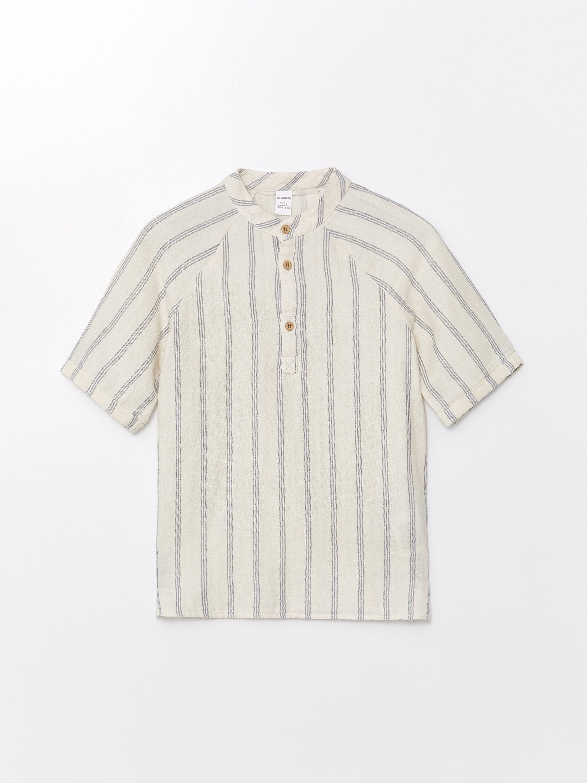 Collar Short Sleeve Baby Boy Shirt