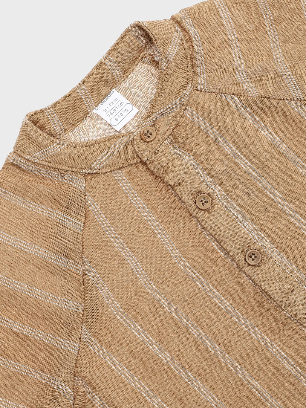 Collar Short Sleeve Baby Boy Shirt