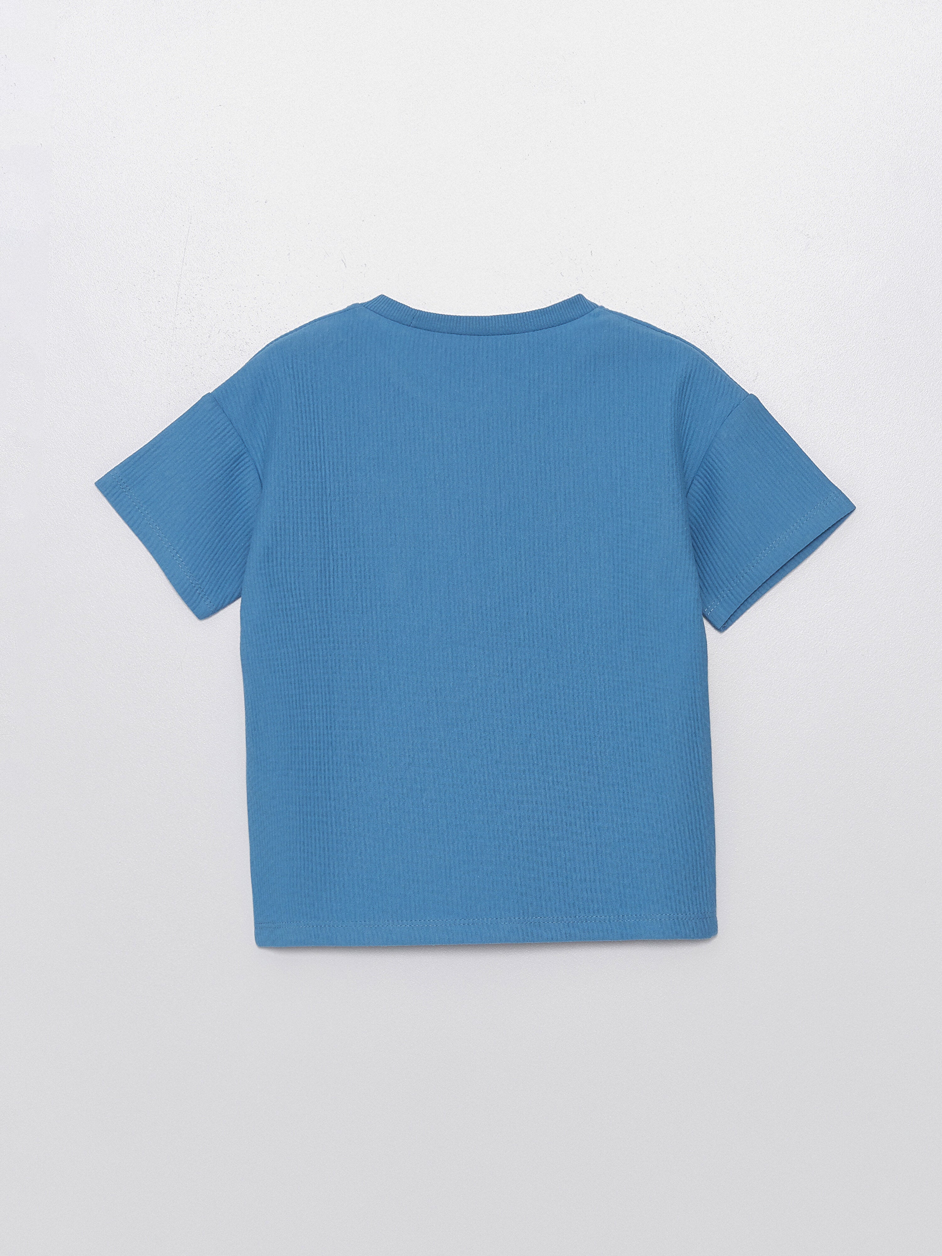 Crew Neck Short Sleeve Baby Boy T-Shirt