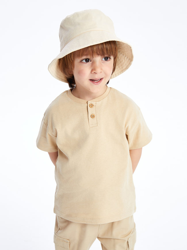 Crew Neck Basic Baby Boy T-Shirt Main Image