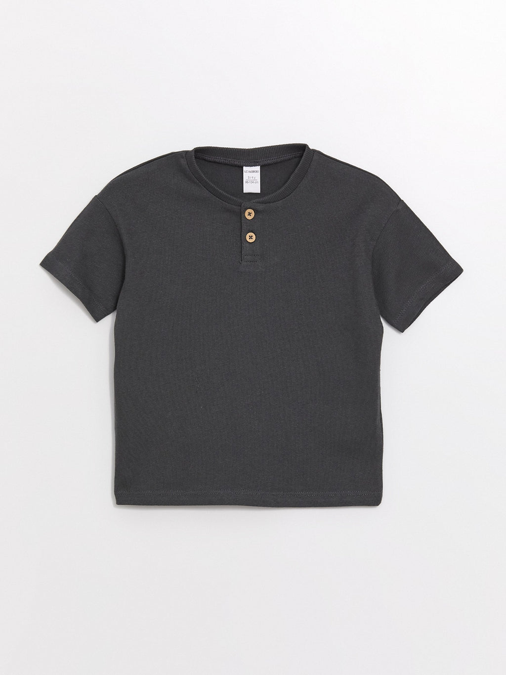 Crew Neck Basic Baby Boy T-Shirt