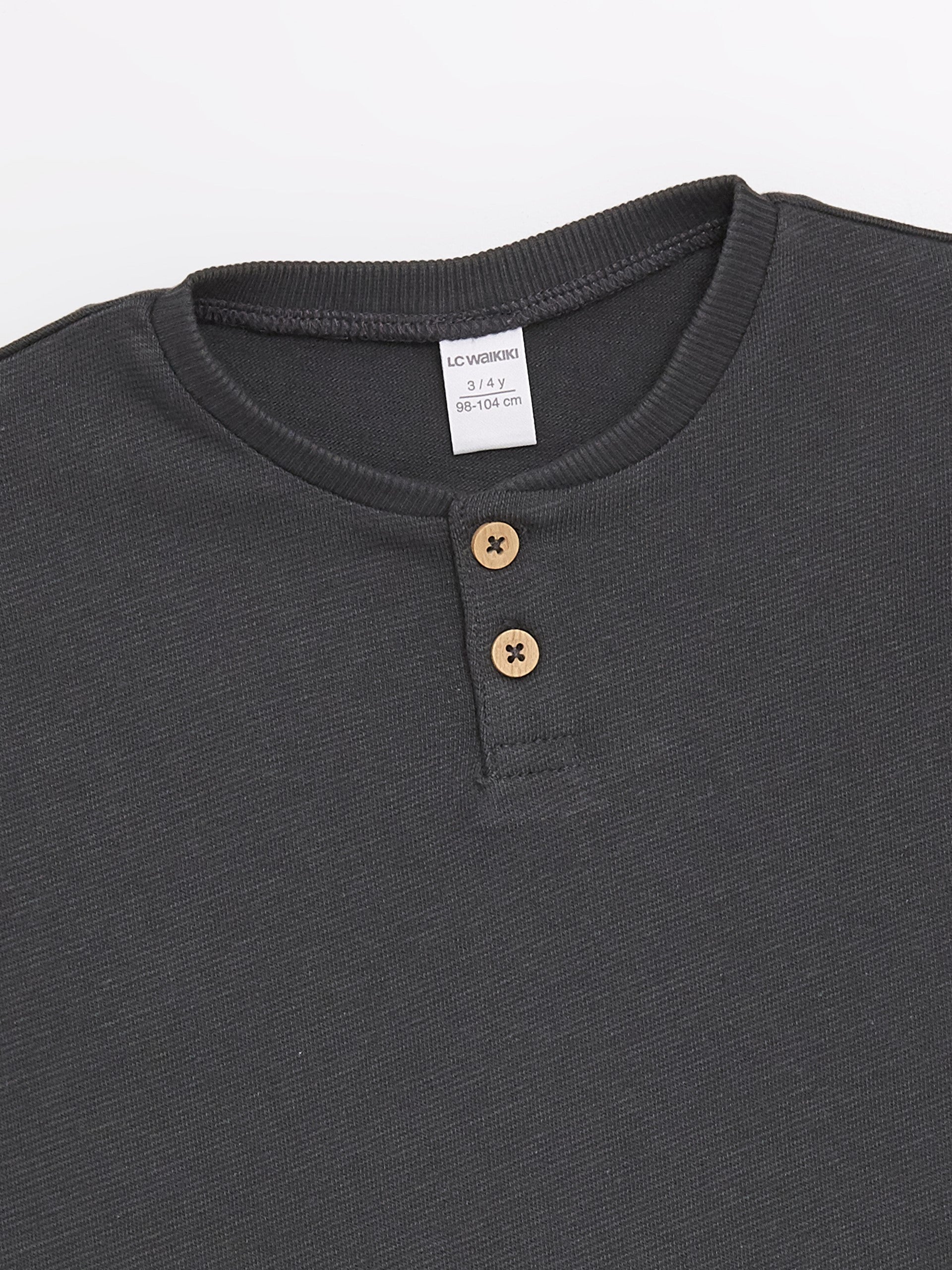 Crew Neck Basic Baby Boy T-Shirt