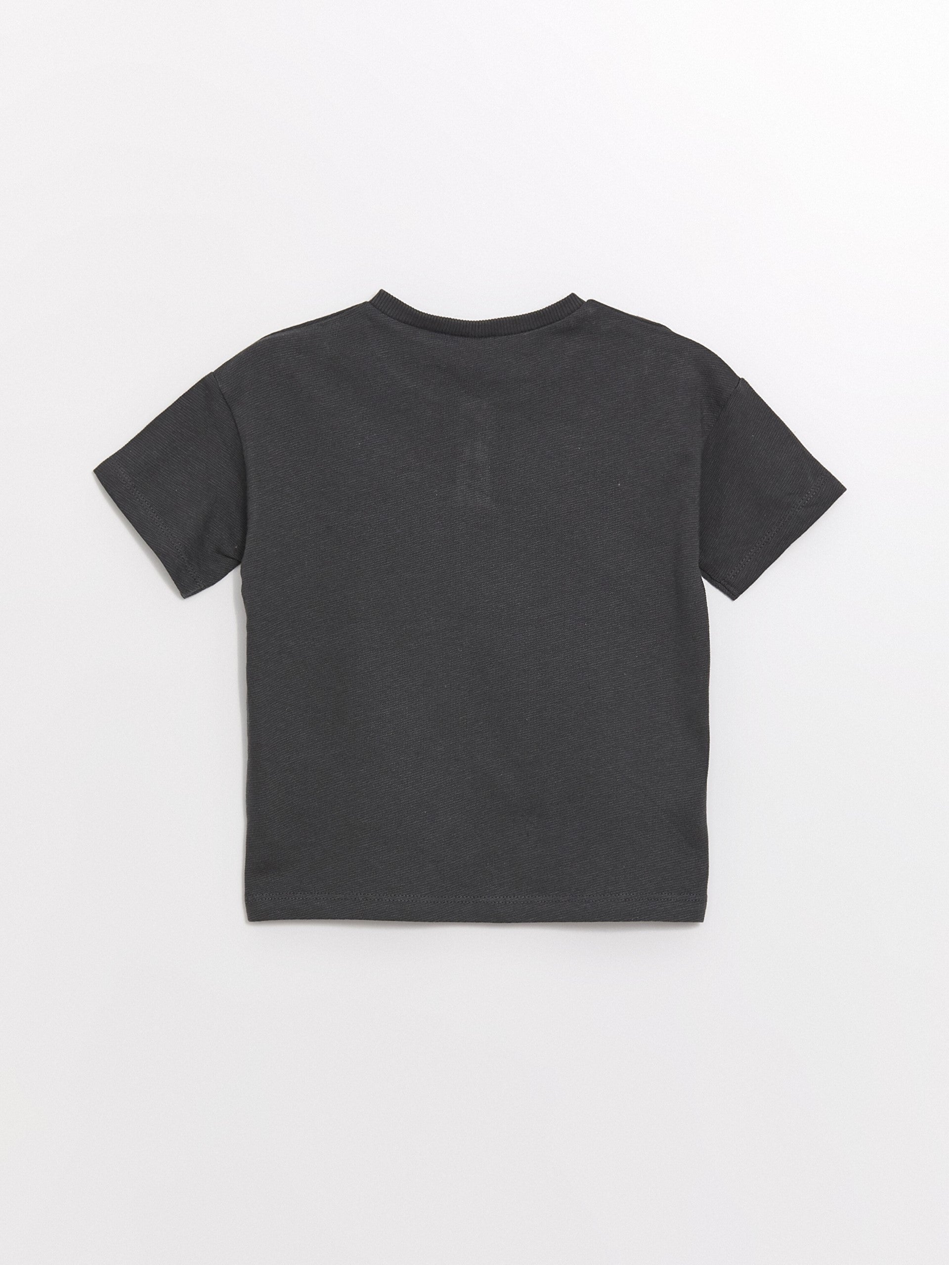 Crew Neck Basic Baby Boy T-Shirt