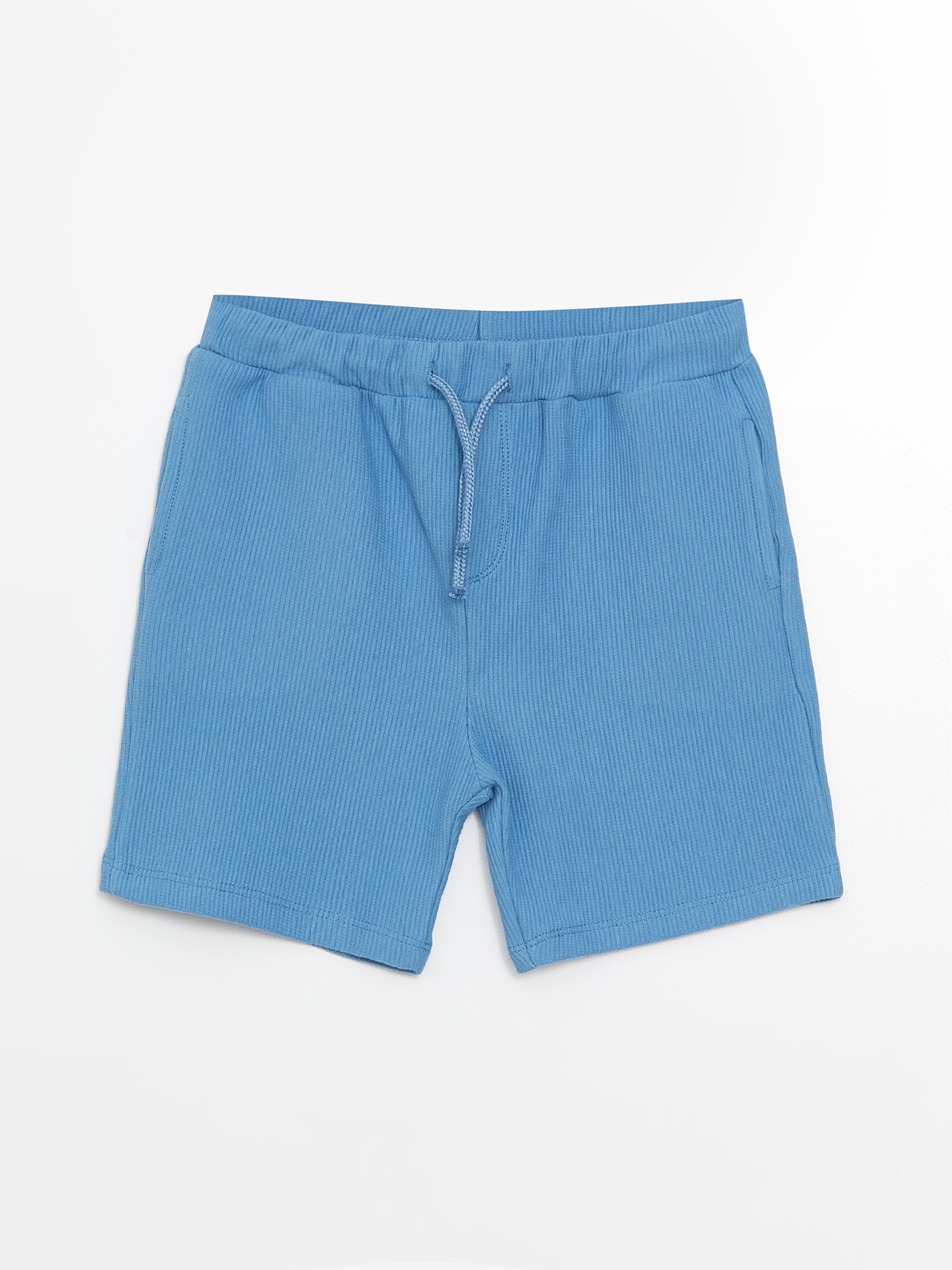 Basic Baby Boy Shorts with Elastic Waist