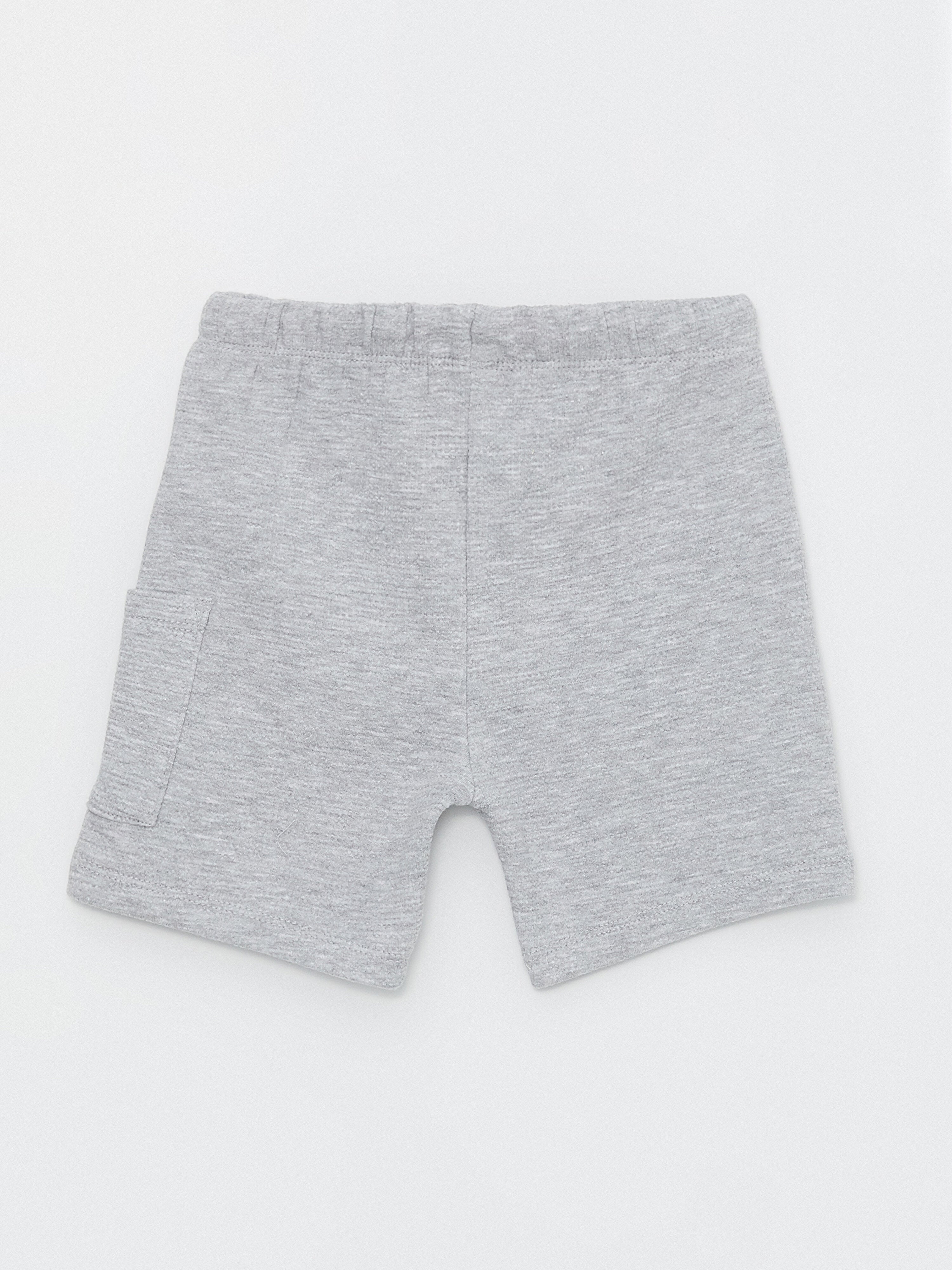 Basic Baby Boy Shorts with Elastic Waist