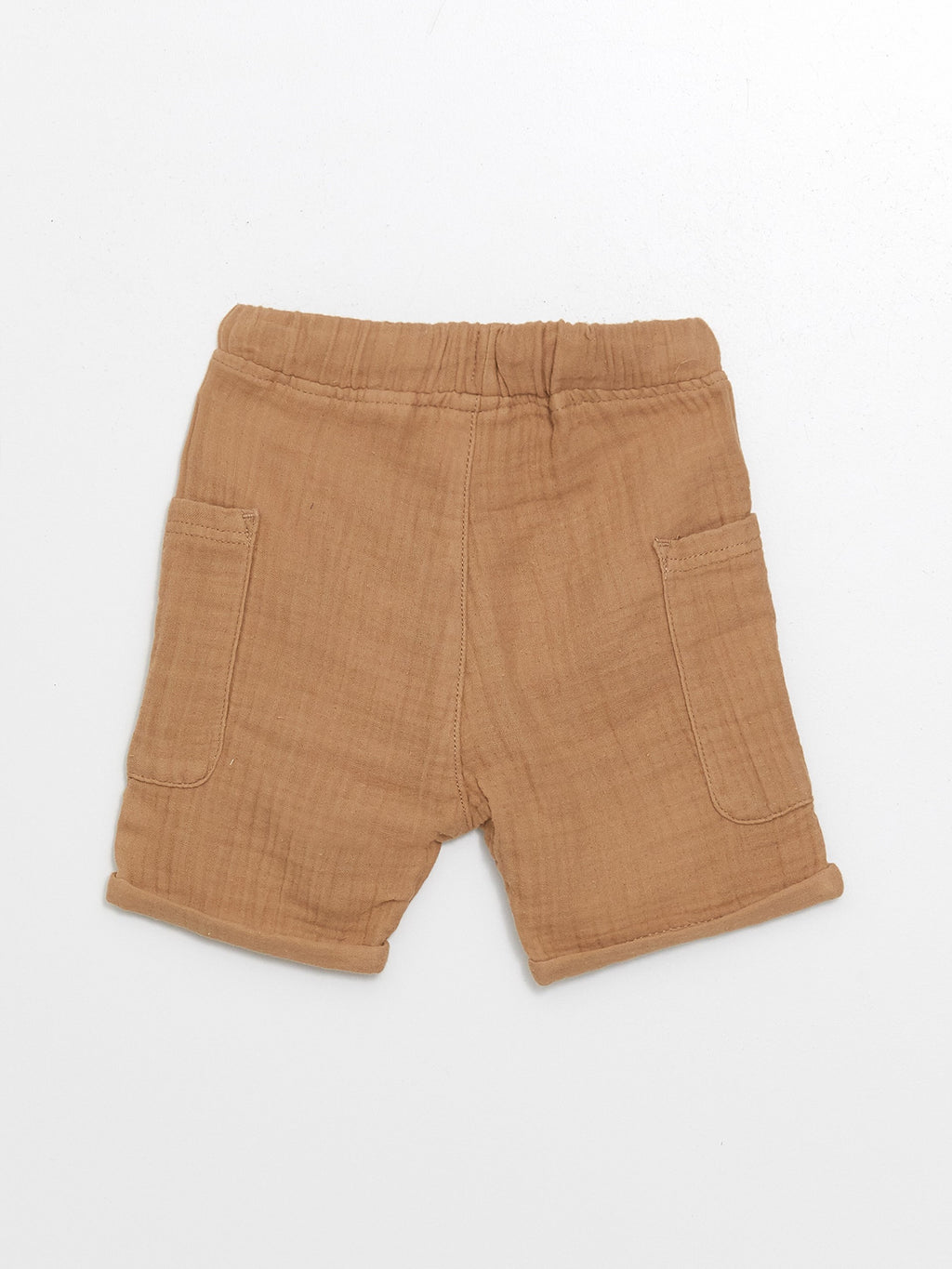 Basic Baby Boy Shorts with Elastic Waist