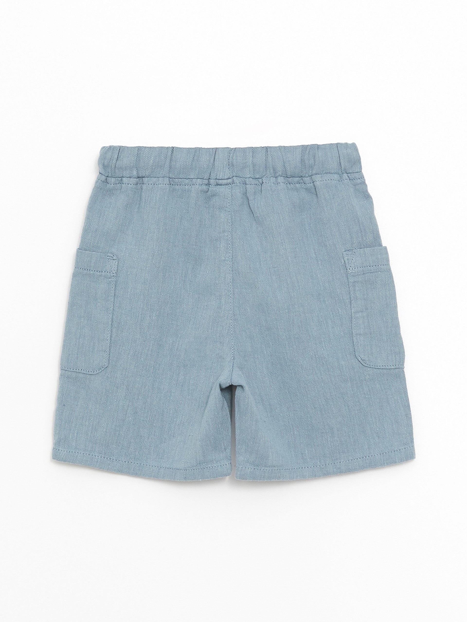 Printed Baby Boy Shorts with Elastic Waist