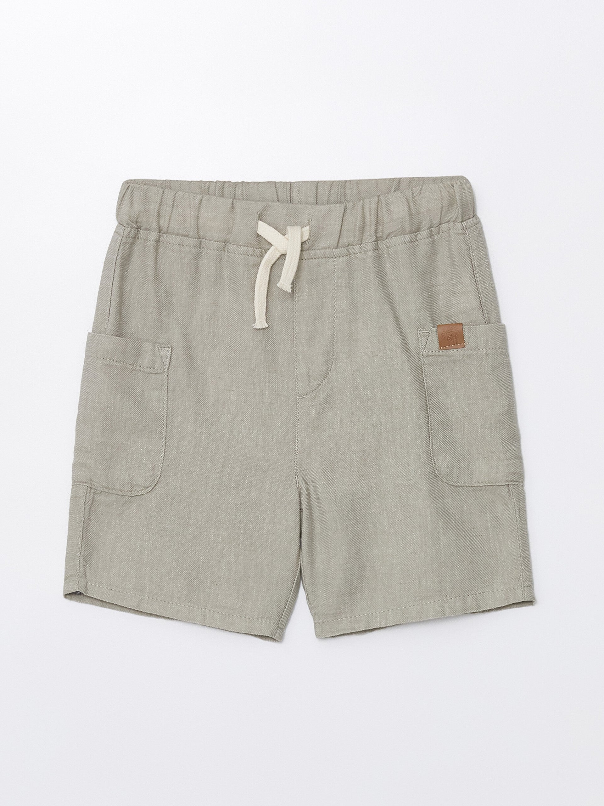 Printed Baby Boy Shorts with Elastic Waist