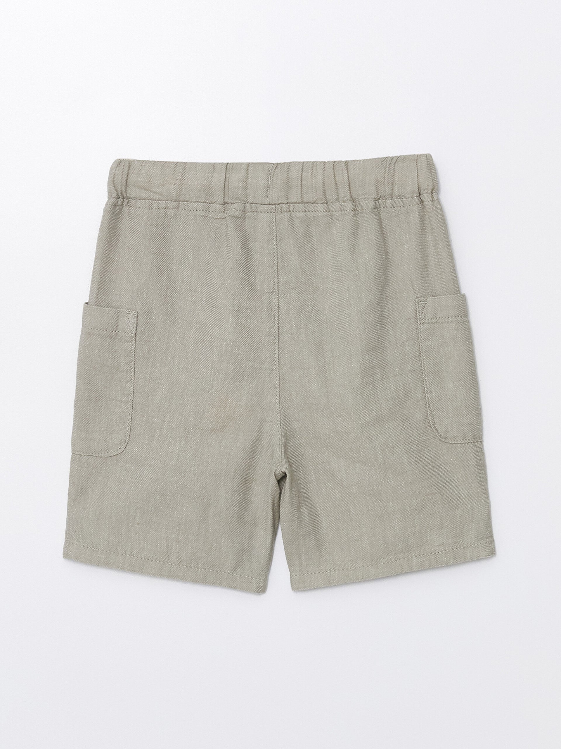 Printed Baby Boy Shorts with Elastic Waist