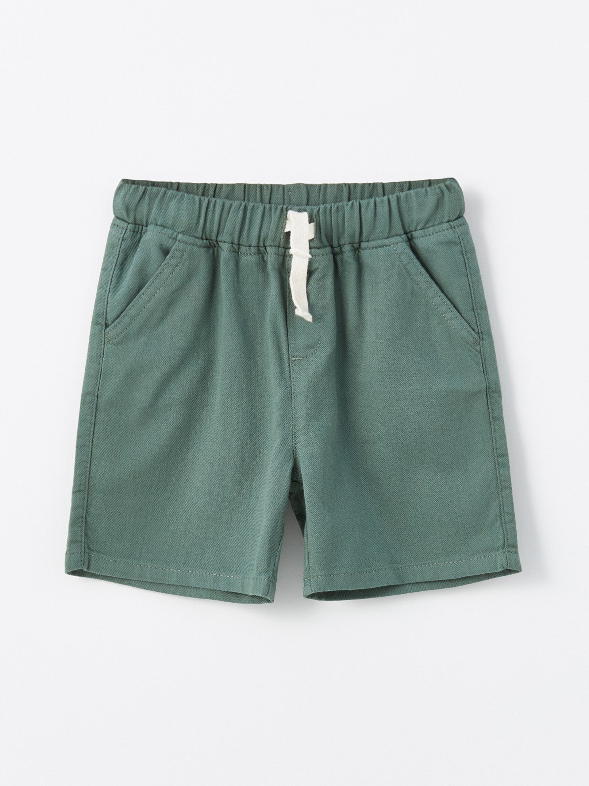 Basic Baby Boy Shorts with Elastic Waist