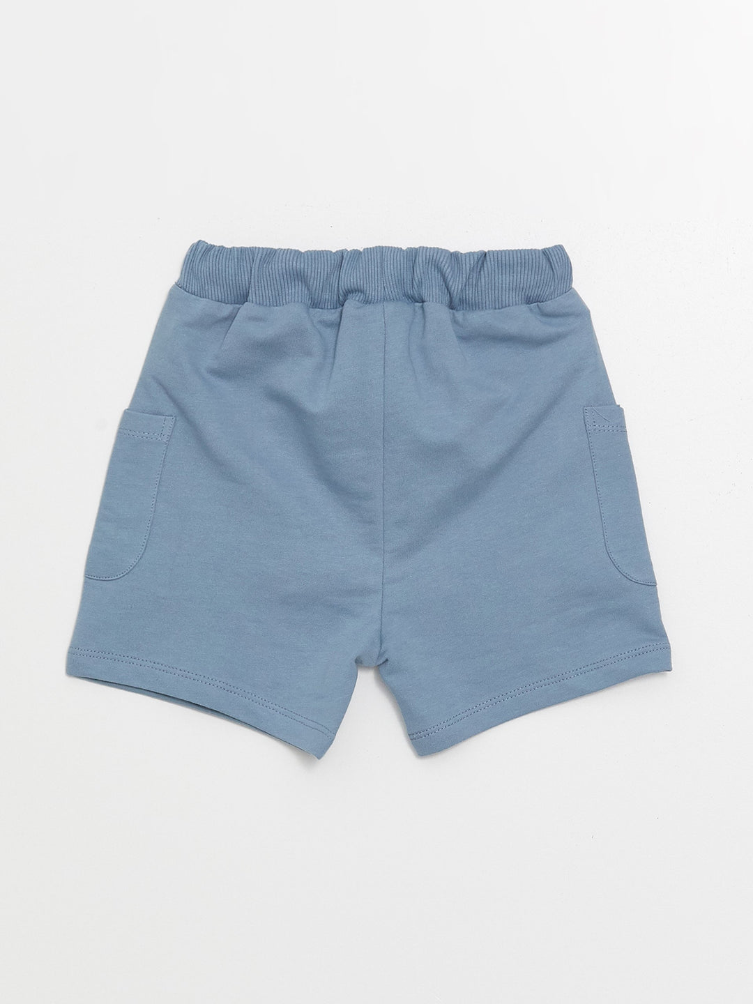 Basic Baby Boy Shorts with Elastic Waist, 2-pack
