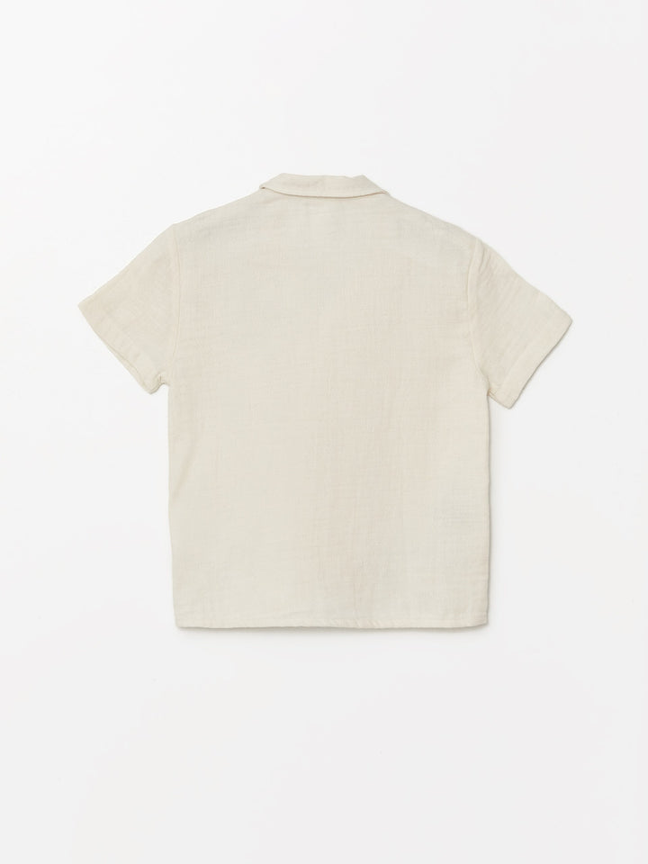 Resort Collar Short Sleeve Baby Boy Shirt and Shorts Set of 2