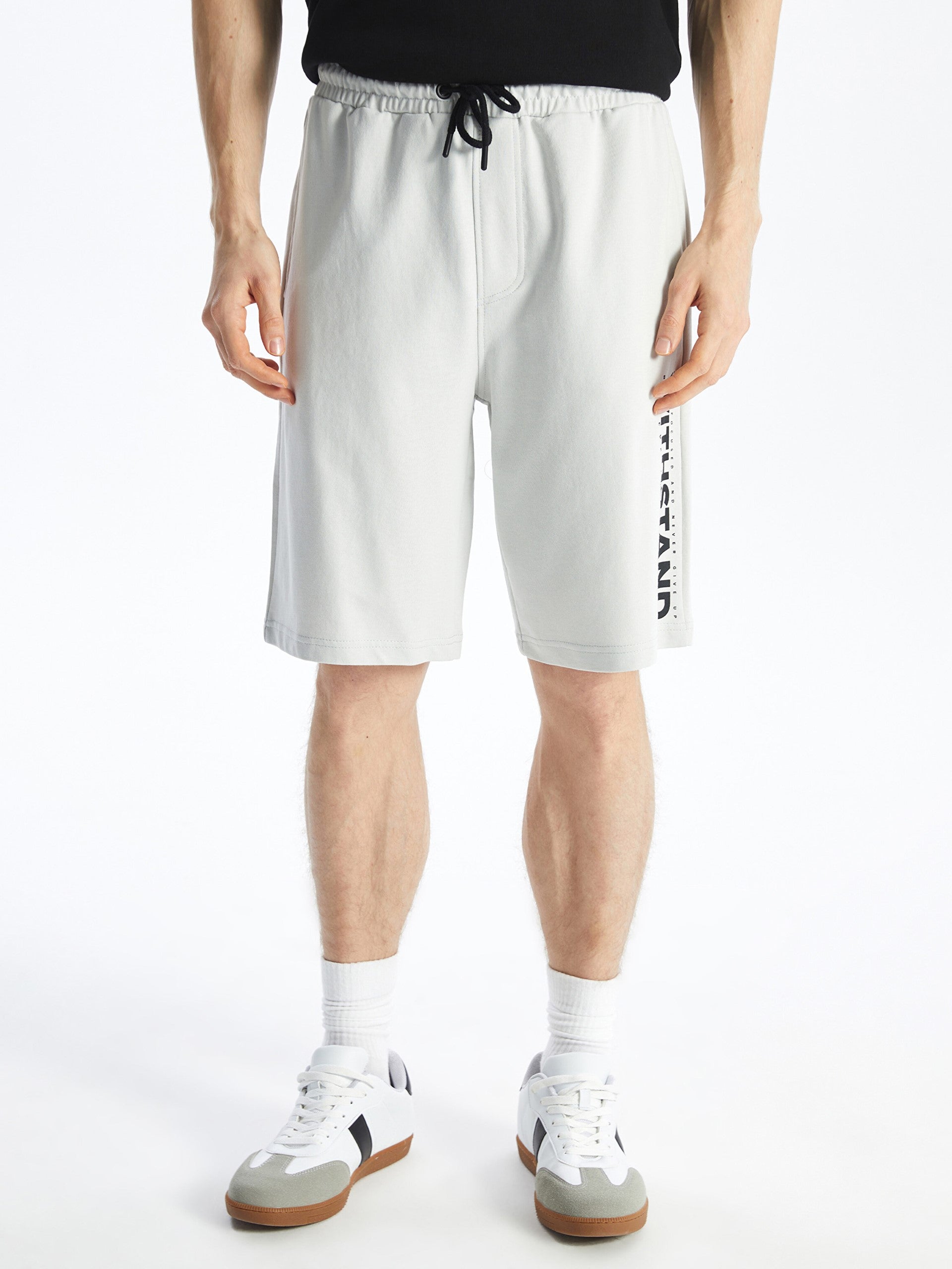 Slim Fit Men Bermuda Shorts