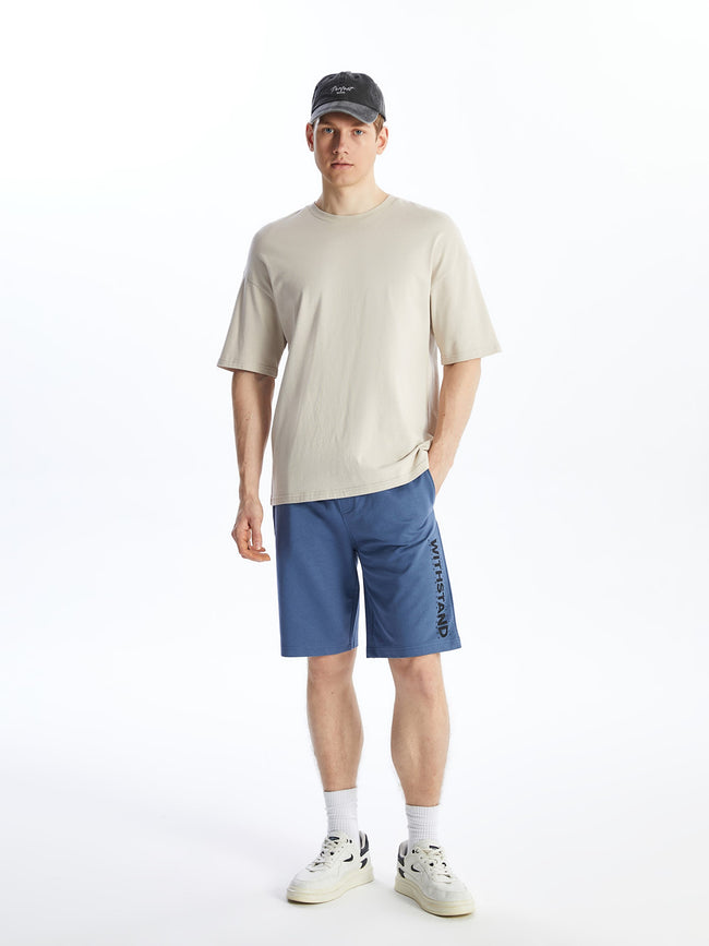 Slim Fit Men Bermuda Shorts Main Image