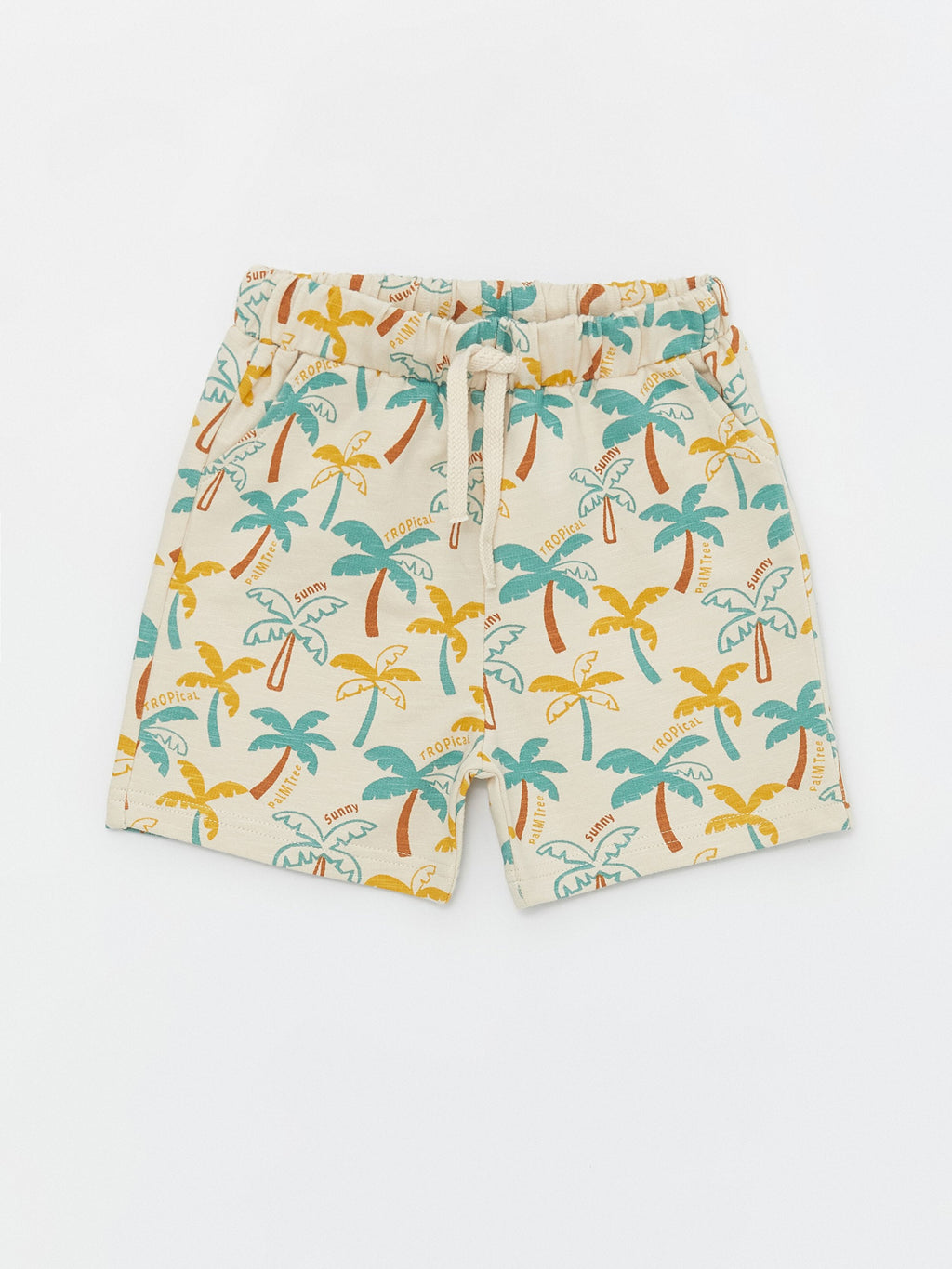 Printed Baby Boy Shorts with Elastic Waist