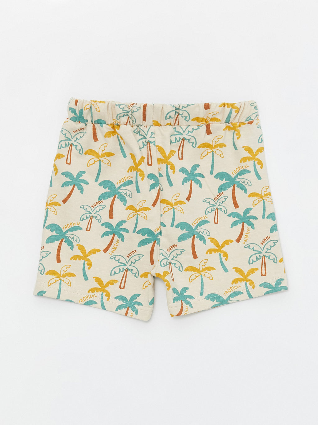 Printed Baby Boy Shorts with Elastic Waist