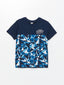 Crew Neck Printed Short Sleeve Boys T-Shirt