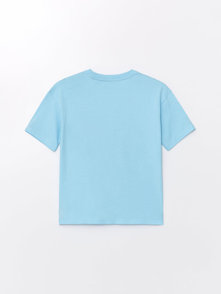 Comfortable Fit Crew Neck Short Sleeve Boy's T-Shirt