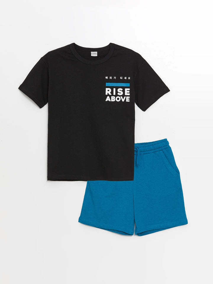 Comfortable Fit Boys T-Shirt and Shorts