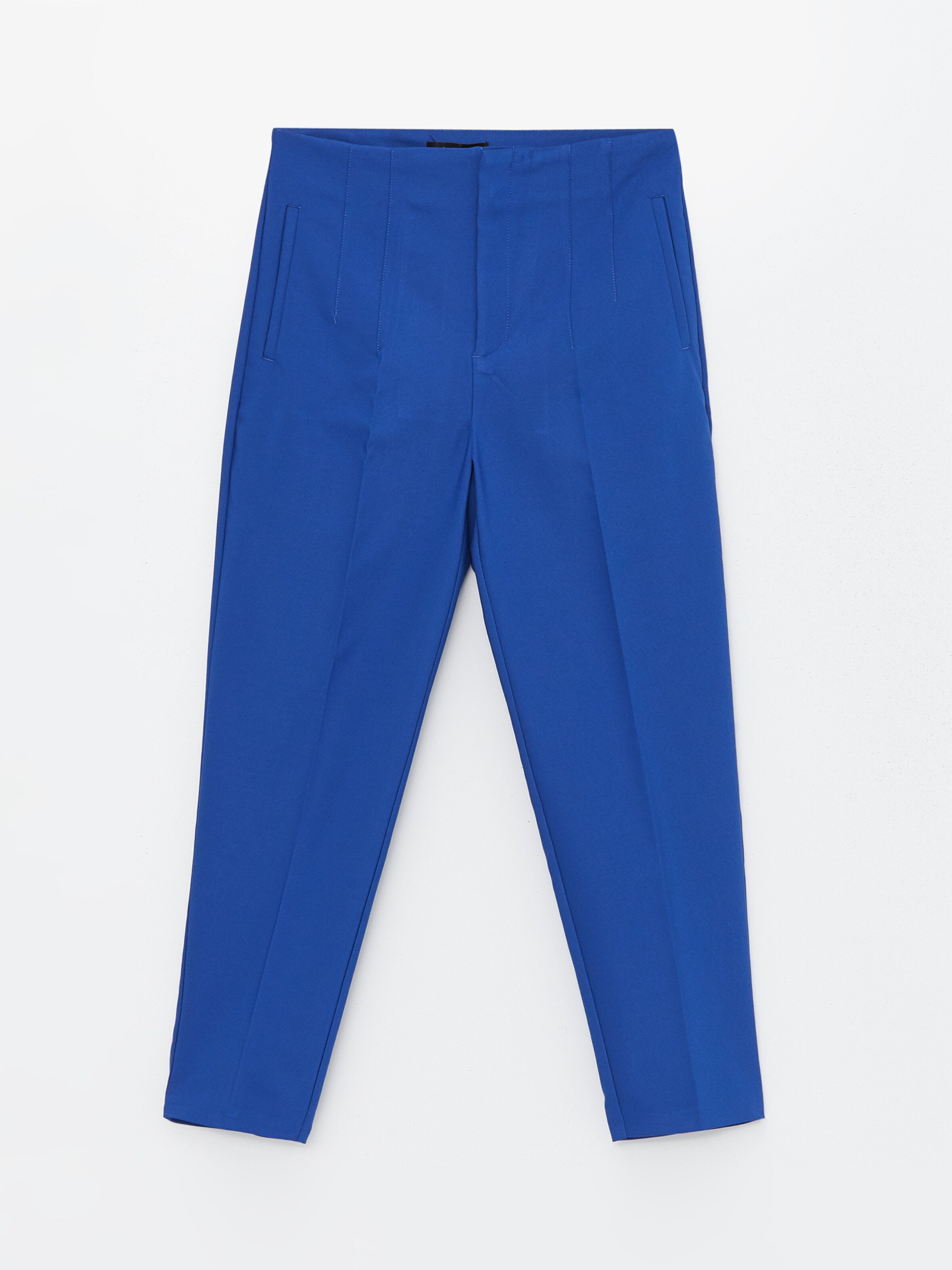 Women Carrot Cut Straight Trousers