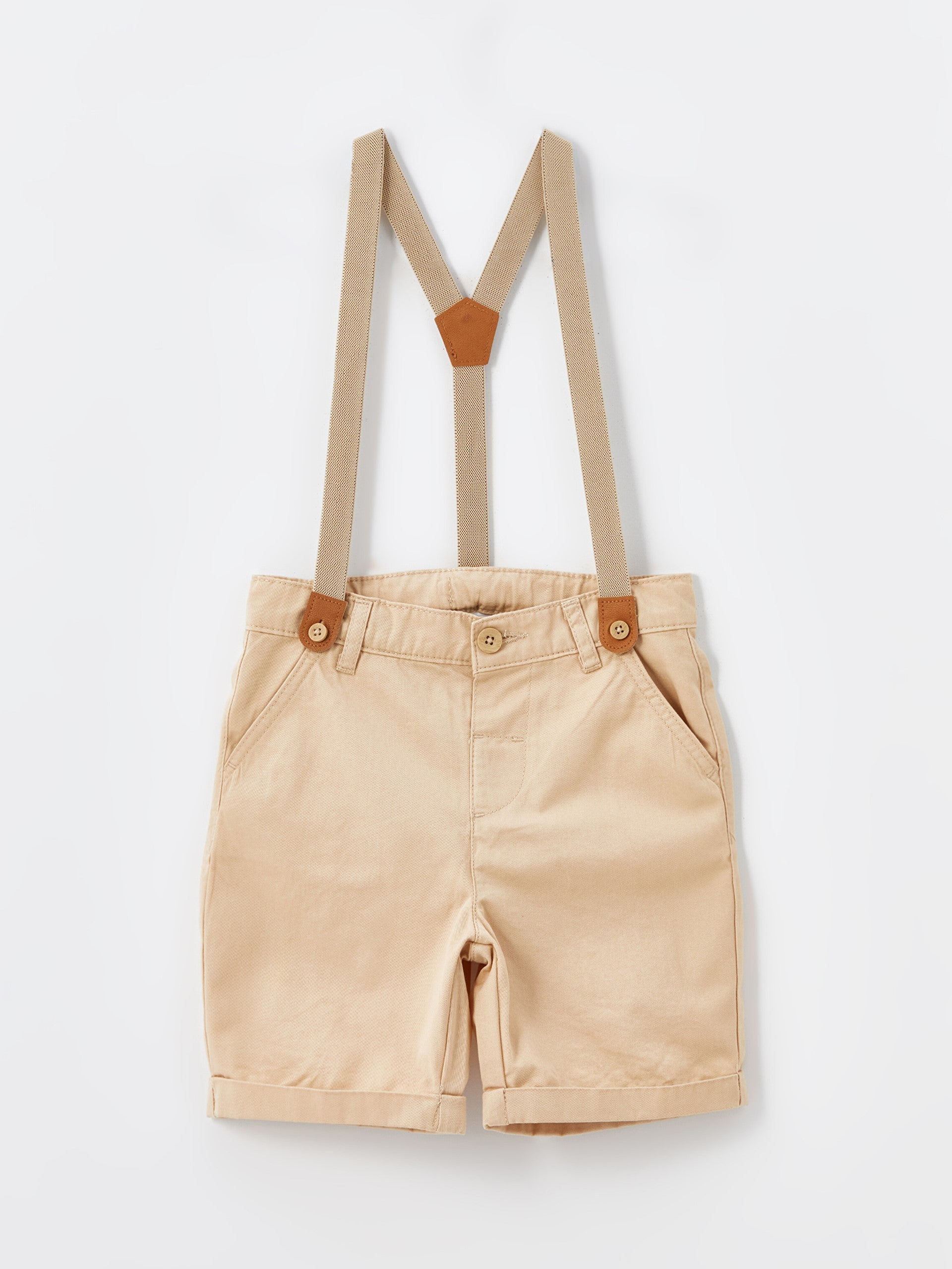 Short Sleeve Printed Baby Boy Shirt and Shorts Set of 2