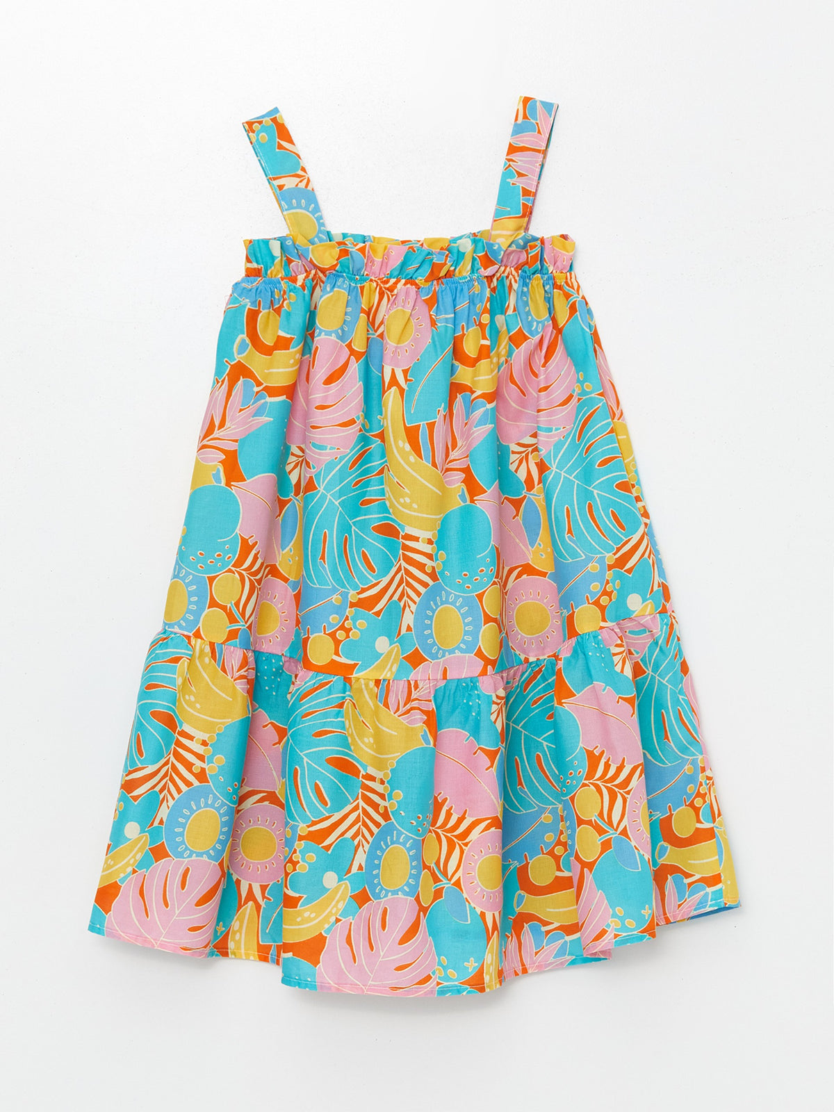 Square Neck Girls Dress
